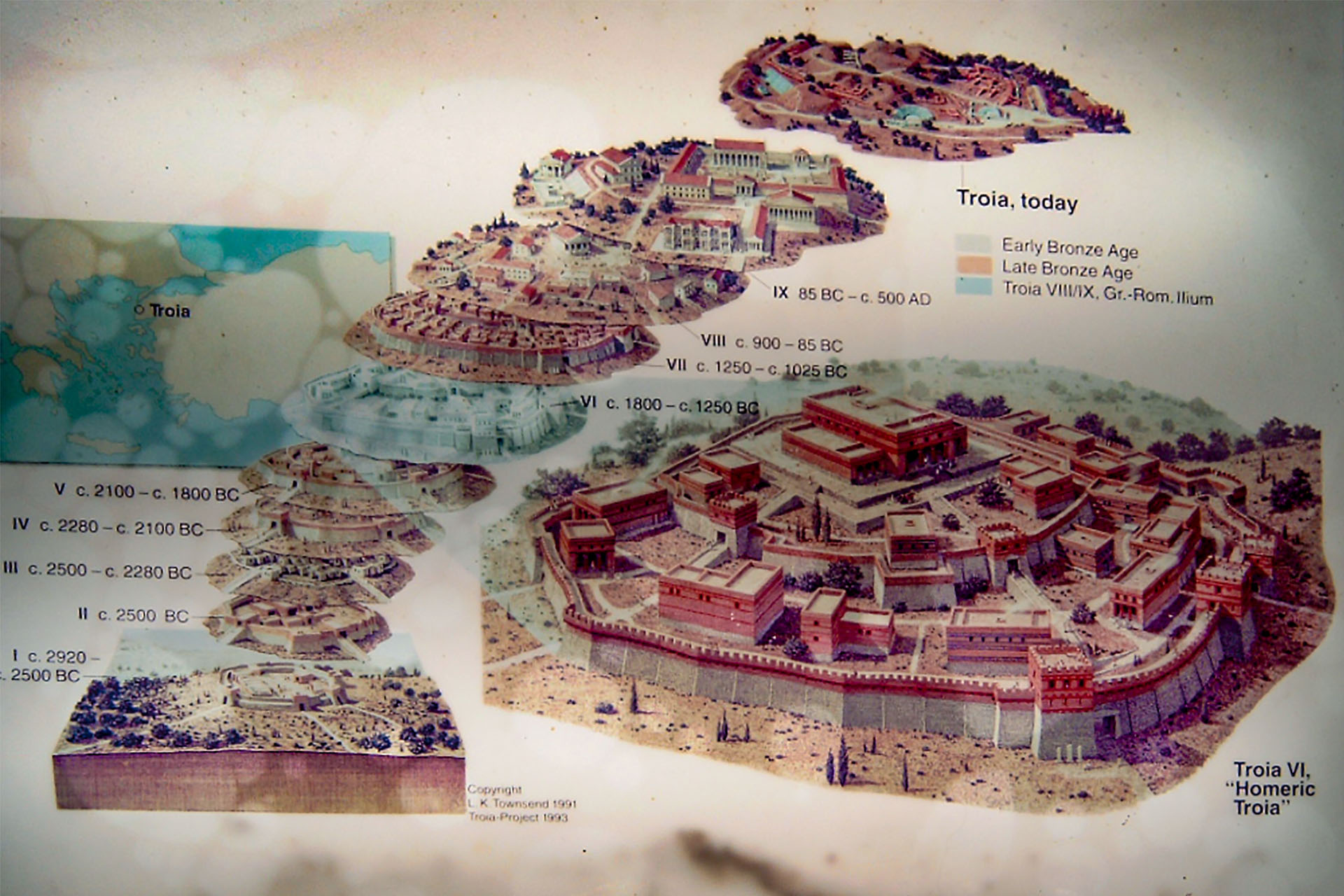 Site Arch ologique De Troie Turquie
